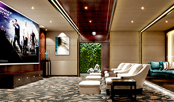 整木定制如何設計家庭影院裝修？