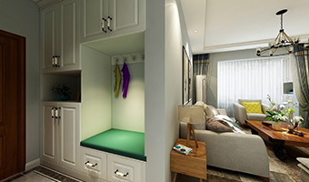 家里沒有玄關(guān)怎么設(shè)計鞋柜？