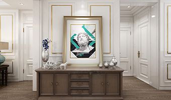 過道護墻板是做半墻好還是到頂好？