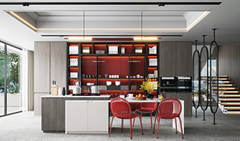 全屋定制廚房都有哪些家具？