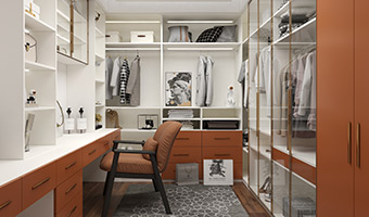 衣帽間是選擇開放式還是封閉式？