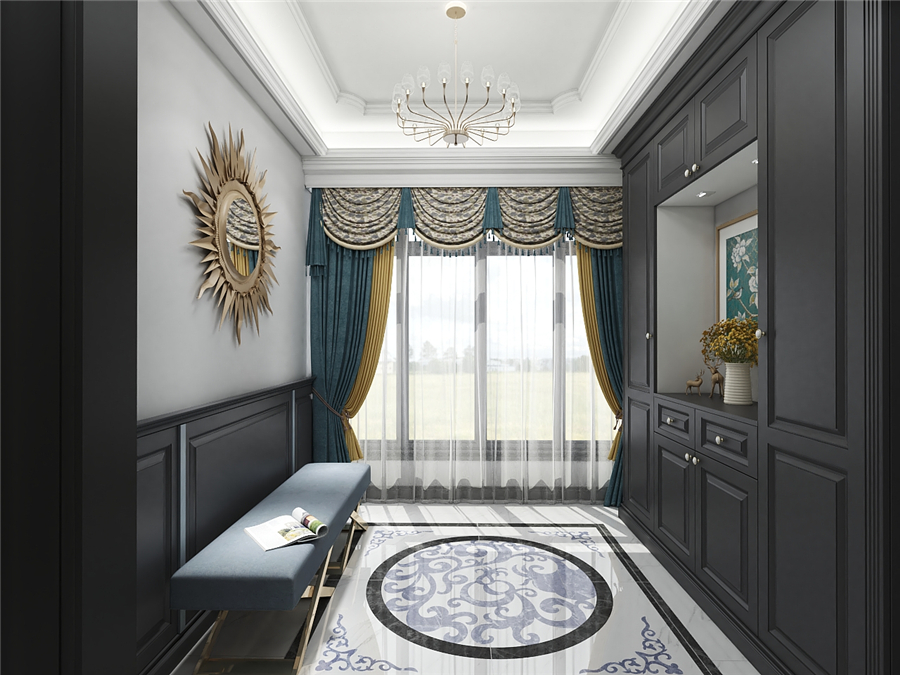 整木定制玄關(guān)要有哪些設(shè)計呢？(圖2)