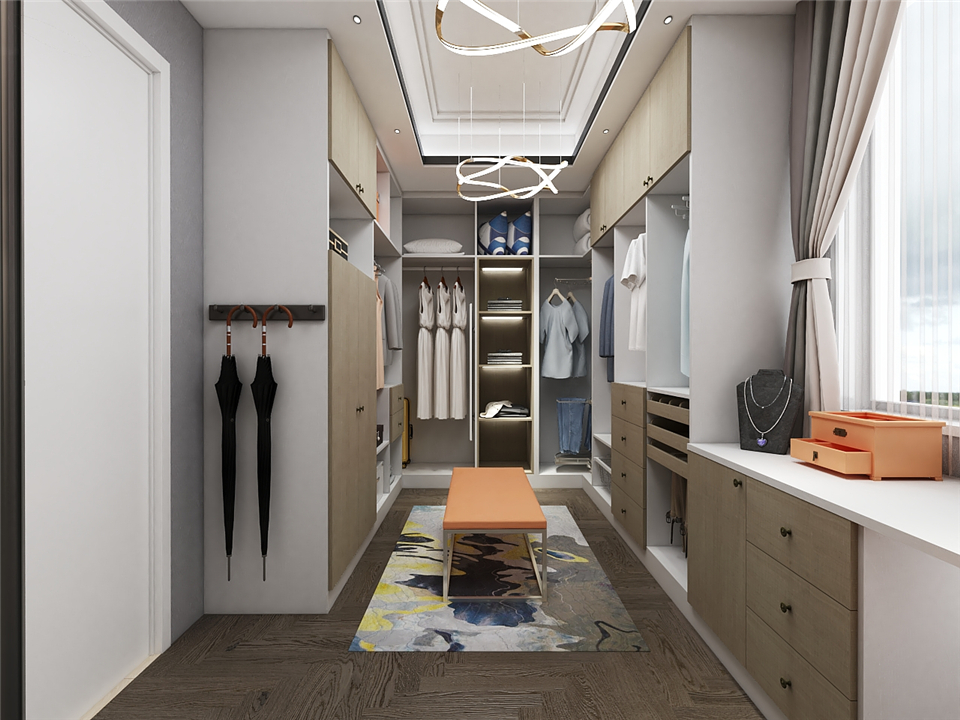 整木定制衣柜類型都有哪些？(圖1)