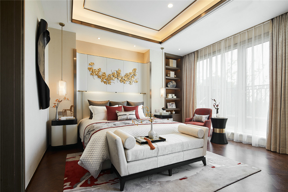 大臥室怎么進(jìn)行整木定制裝修，要注意什么？(圖1)