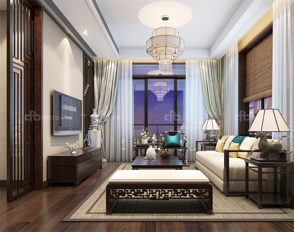 繁華之下，縱享從容、儒雅的新中式居所(圖6)