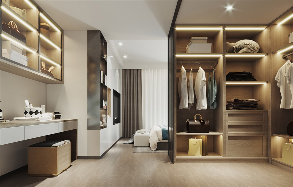 定制衣柜內(nèi)部結構標準尺寸都是多少？(圖1)