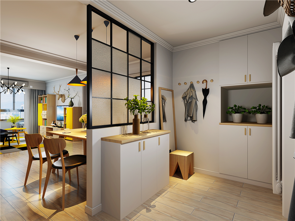 如何做好全屋定制玄關(guān)柜收納設(shè)計(jì)？(圖1)