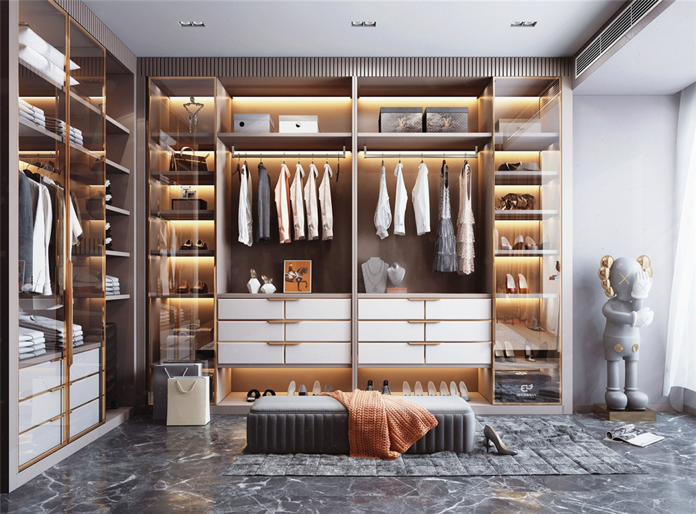 衣柜是用木工打造好還是定制好？(圖2)