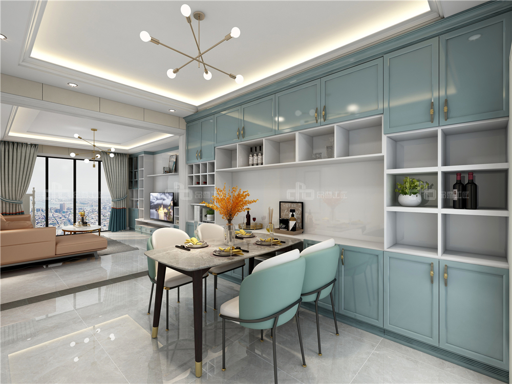 輕奢風(fēng)酒柜一般都設(shè)計(jì)在哪里？(圖1)