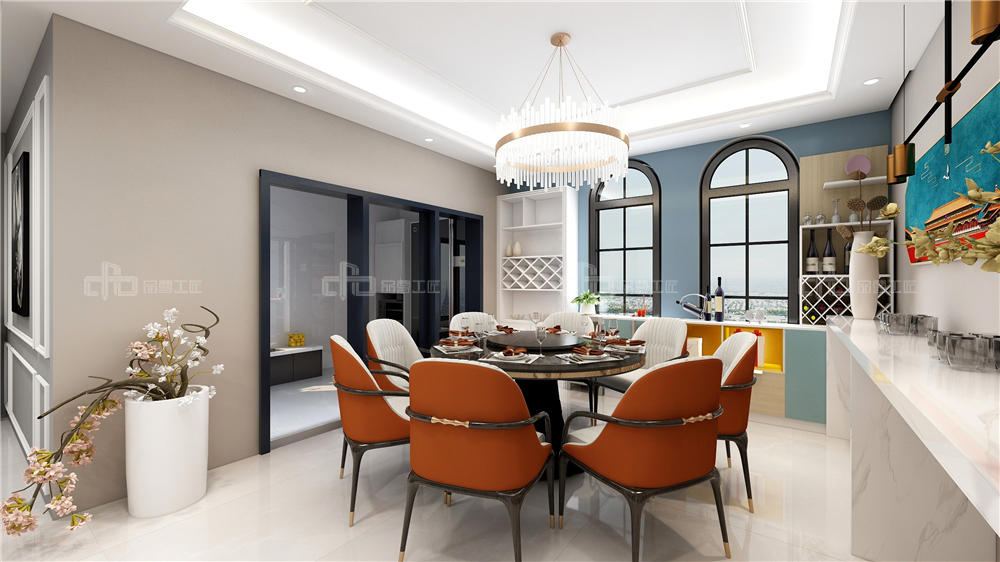 輕奢風(fēng)酒柜一般都設(shè)計(jì)在哪里？(圖2)