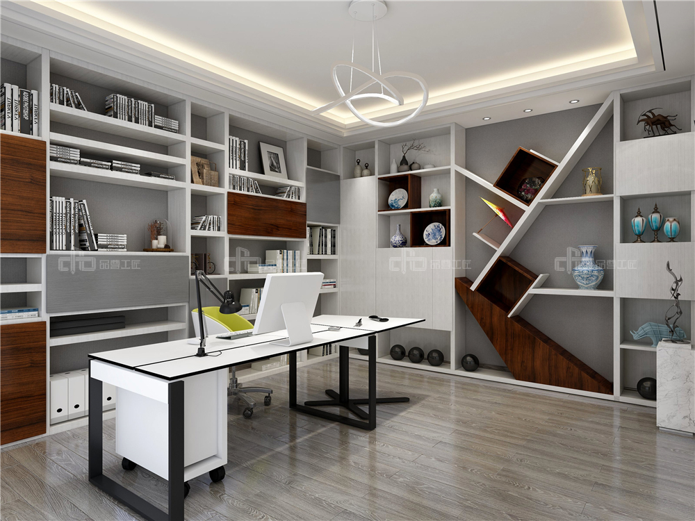 全屋定制書房要怎么設(shè)計(jì)？(圖3)
