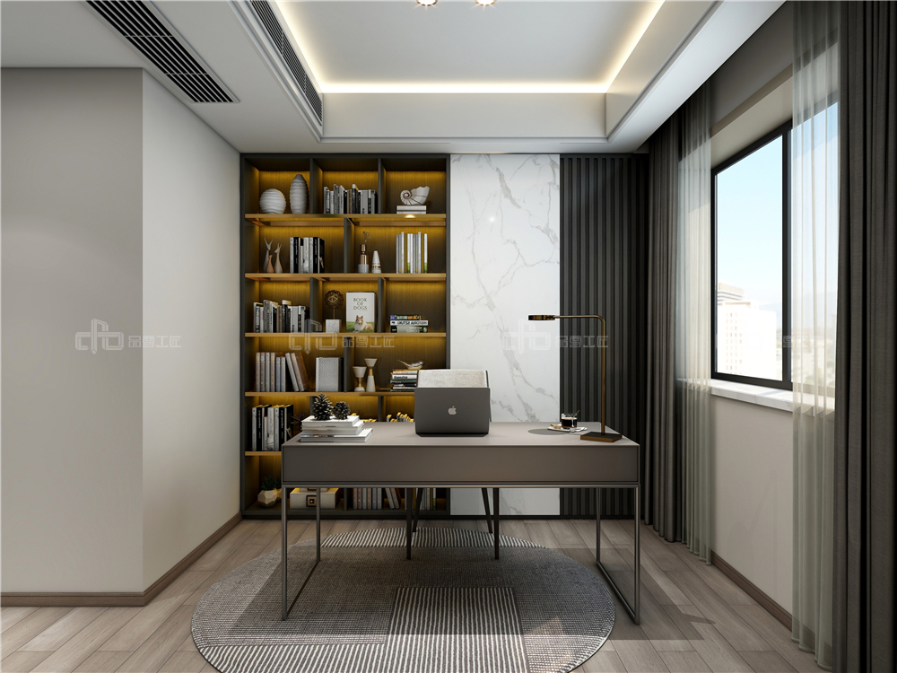 設(shè)計(jì)全屋定制書房的時(shí)候要注意什么？(圖3)