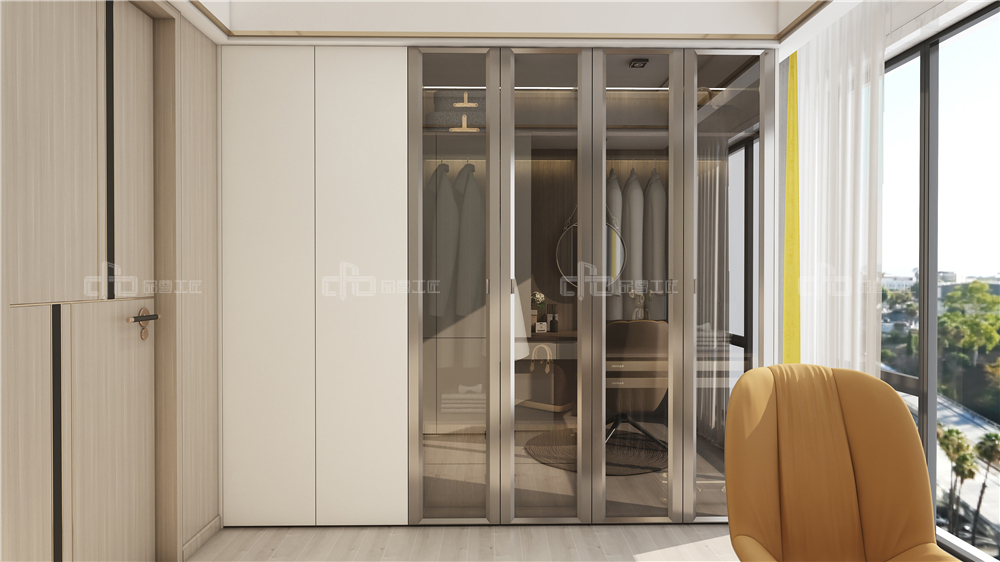 衣帽間衣柜是設(shè)計開放式還是封閉式？(圖1)