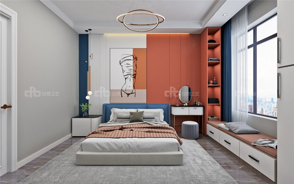 全屋定制如何設(shè)計(jì)整體臥室裝修？(圖2)