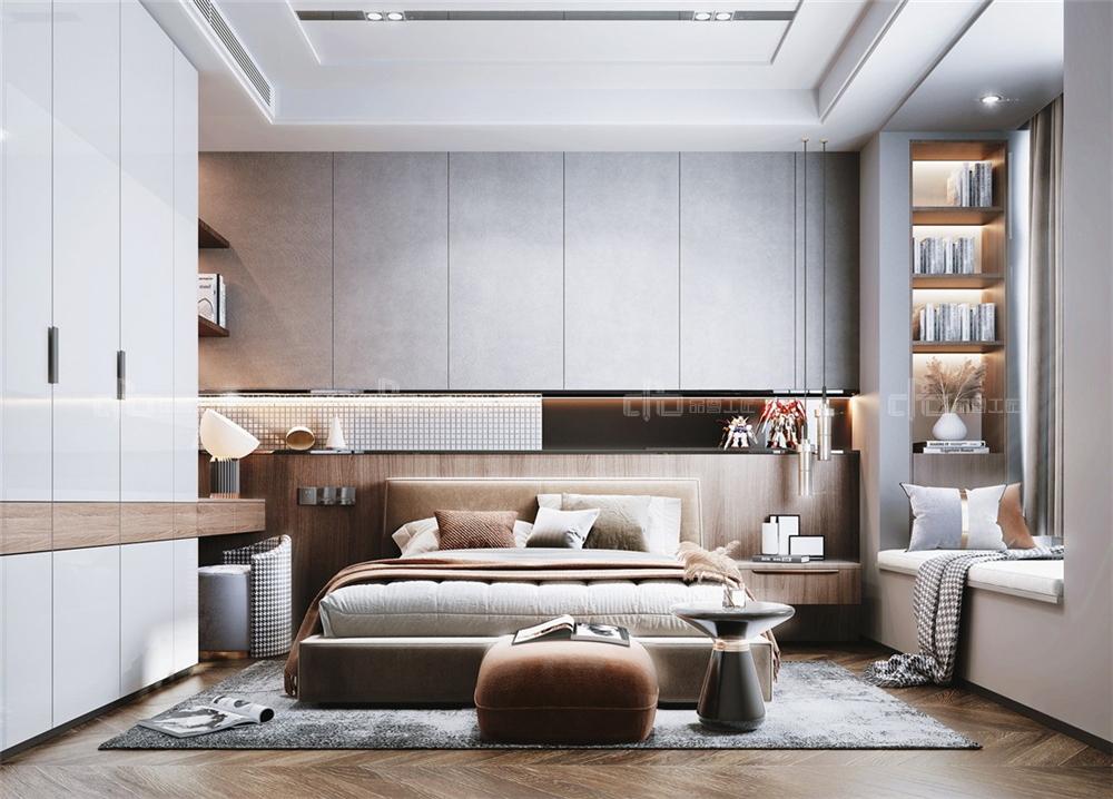 全屋定制如何設(shè)計(jì)整體臥室裝修？(圖3)