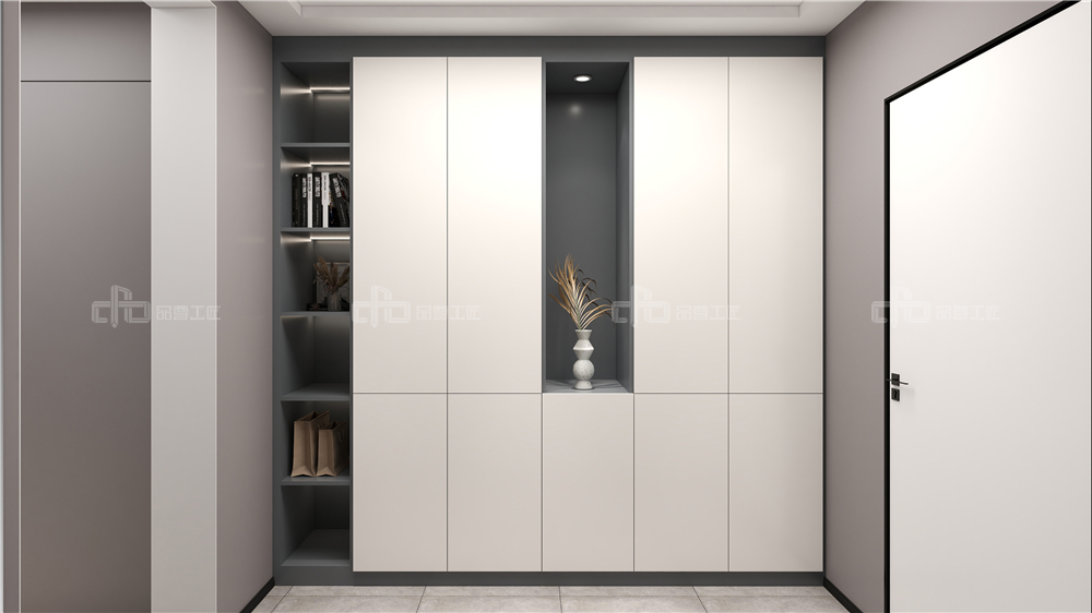 全屋定制怎么布局設(shè)計(jì)玄關(guān)呢？(圖1)