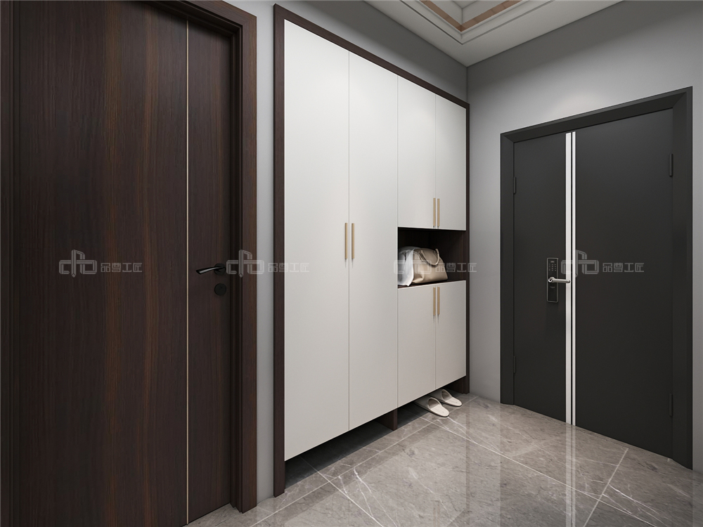 全屋定制怎么布局設(shè)計(jì)玄關(guān)呢？(圖3)