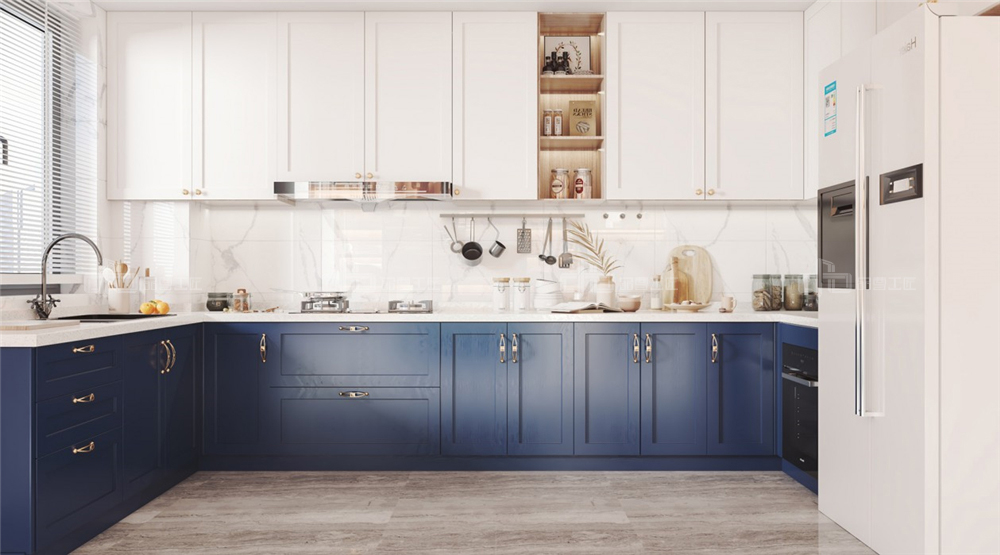 定制整體櫥柜用什么顏色流行？(圖3)