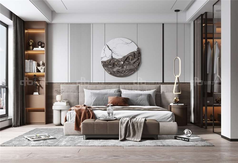 臥室床頭都可以怎么設(shè)計(jì)？(圖2)