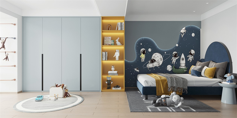 全屋設計兒童房定制要注意什么？(圖1)