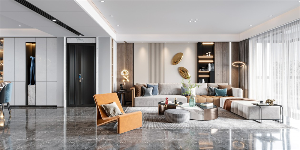 小客廳怎么設(shè)計(jì)成大客廳的感覺？(圖1)