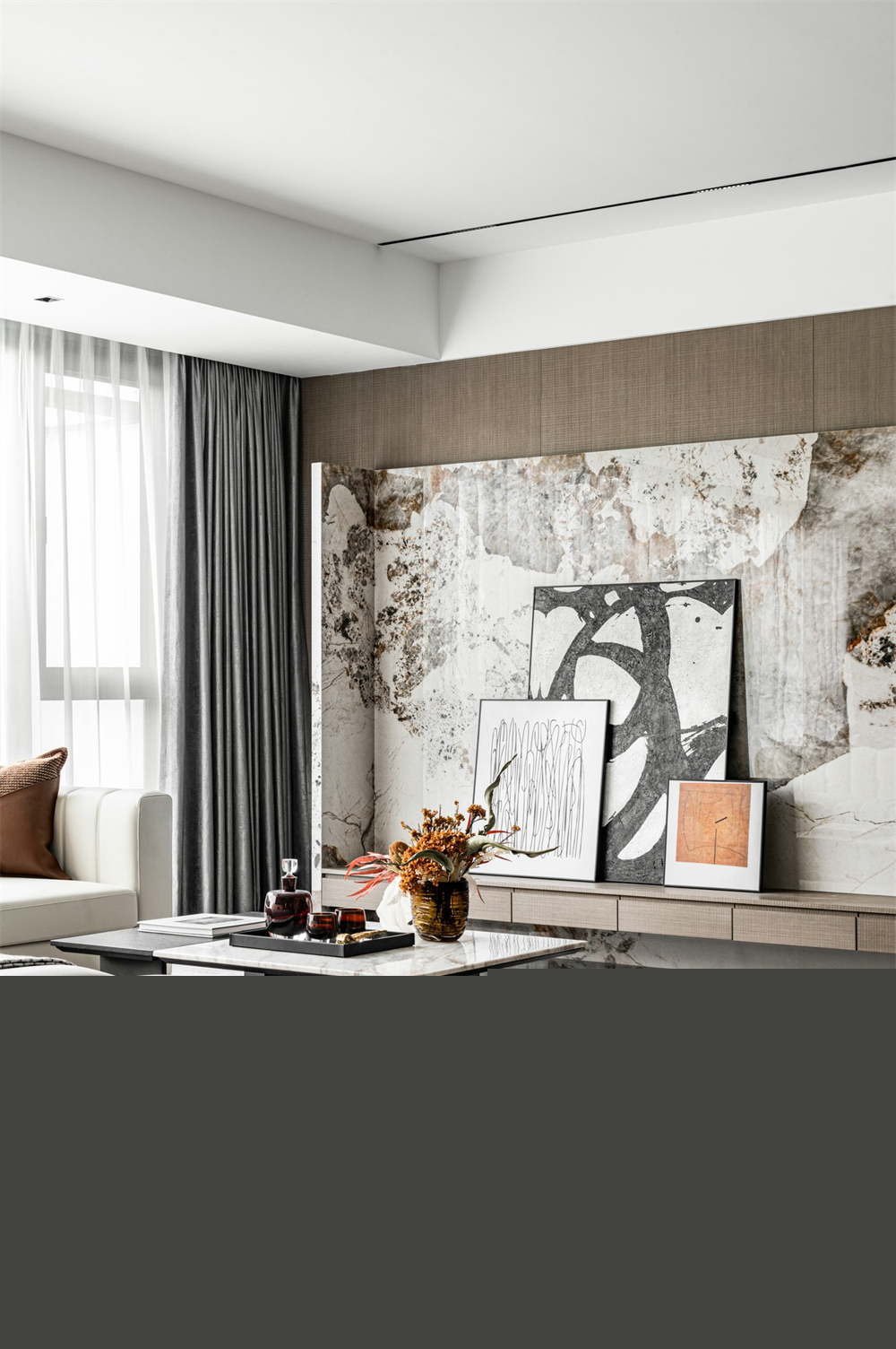 146㎡現(xiàn)代輕奢風(fēng)格，整木定制圖片(圖6)