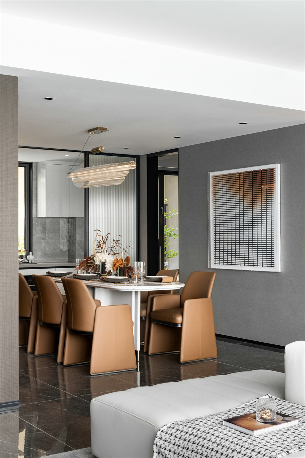 146㎡現(xiàn)代輕奢風(fēng)格，整木定制圖片(圖9)