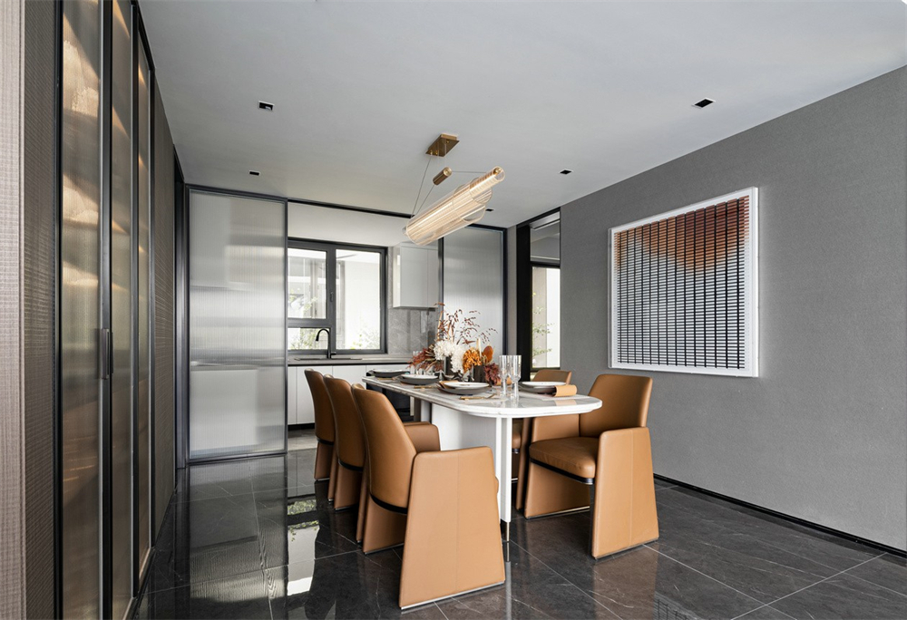 146㎡現(xiàn)代輕奢風(fēng)格，整木定制圖片(圖8)