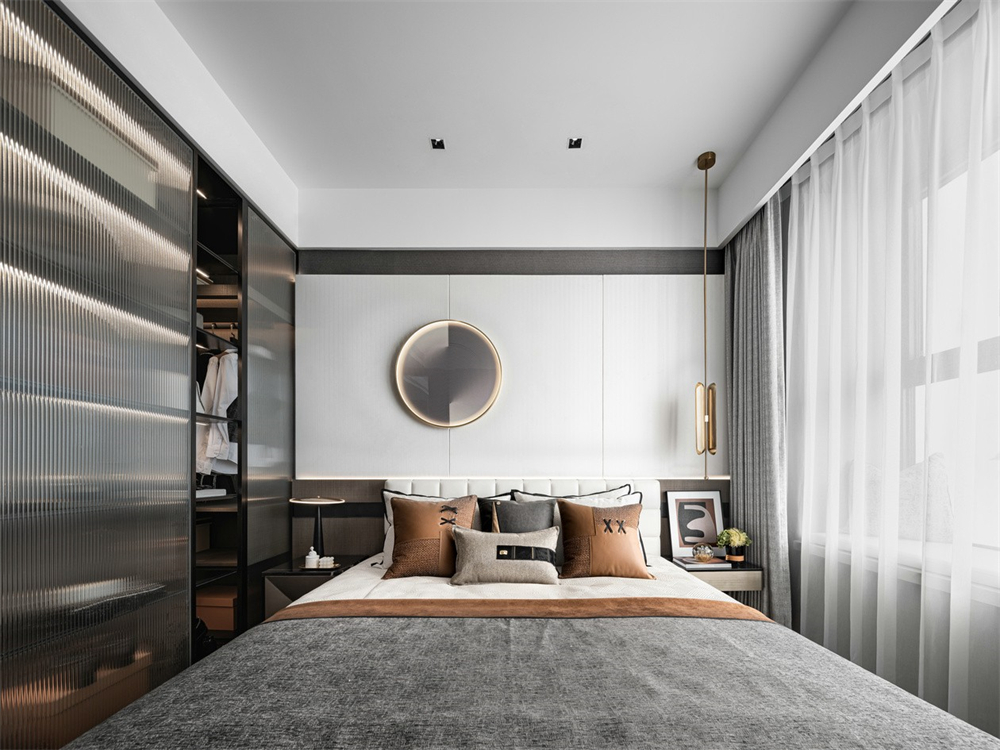 146㎡現(xiàn)代輕奢風(fēng)格，整木定制圖片(圖11)