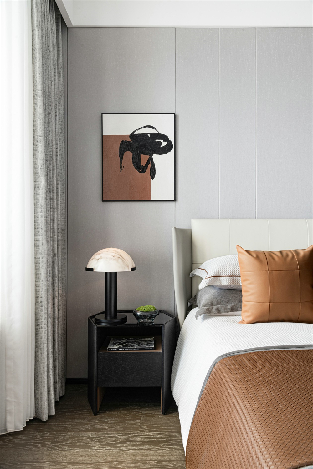 146㎡現(xiàn)代輕奢風(fēng)格，整木定制圖片(圖13)