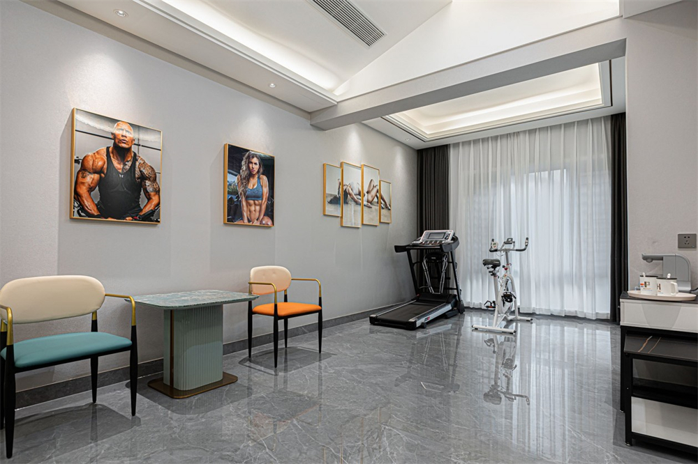 400㎡別院實(shí)拍，詩畫意境輕奢風(fēng)格(圖22)