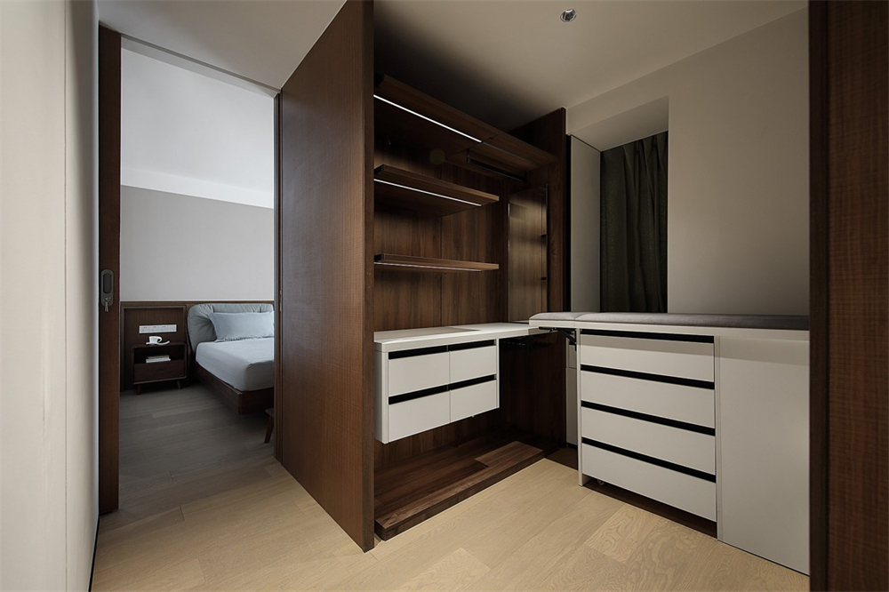 200㎡大平層整木定制，現(xiàn)代極簡風(fēng)格(圖22)