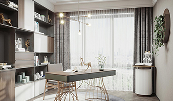 書(shū)房窗簾怎么搭配比較好看？