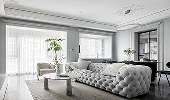 140㎡法式風格設(shè)計，整木定制法式浪漫