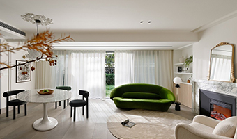 136㎡整木定制設(shè)計，浪漫法式風格案例