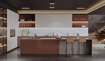 廚房怎么選擇定制櫥柜顏色？