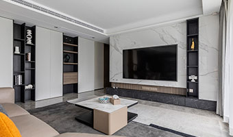 200㎡全屋整木定制設(shè)計，現(xiàn)代時尚簡約風(fēng)