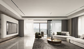 300㎡整木定制大平層，現(xiàn)代簡(jiǎn)約高定設(shè)計(jì)