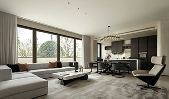 600㎡全屋整木定制別墅，現(xiàn)代極簡(jiǎn)風(fēng)格設(shè)計(jì)