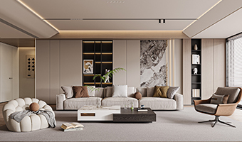 客廳背景墻木飾面怎么設(shè)計(jì)？