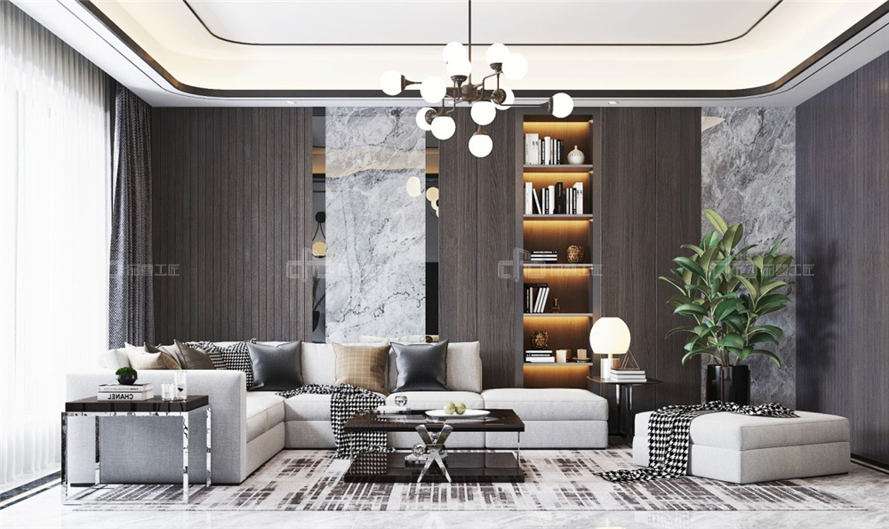 一般客廳要怎么設(shè)計的好呢？(圖1)