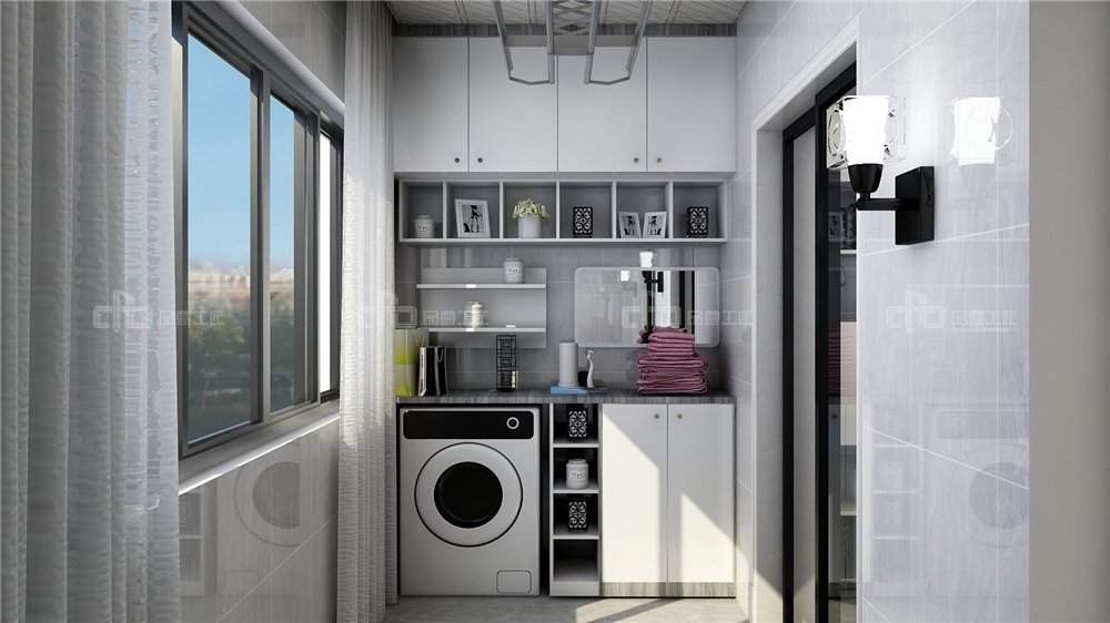 全屋定制要怎么設(shè)計(jì)陽(yáng)臺(tái)比較好？(圖2)