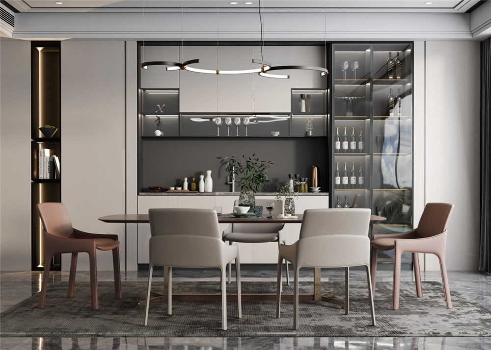 餐廳是定制酒柜還是餐邊柜？(圖2)