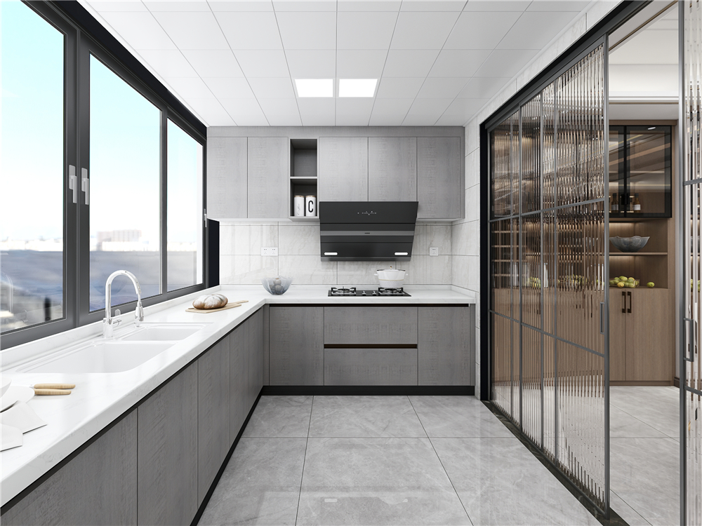 廚房做移門的話尺寸在多少呢？(圖2)