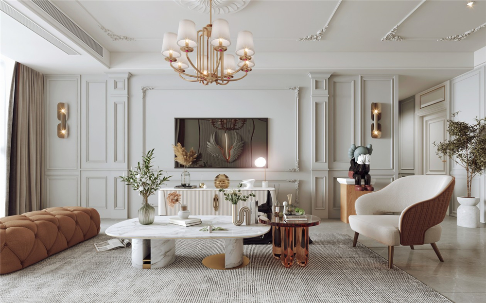 客廳電視機(jī)高度在多少左右？(圖1)