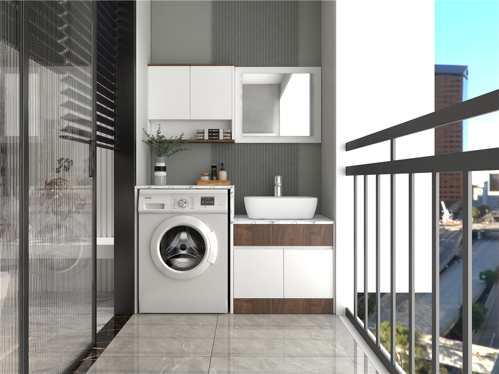 陽臺設計陽臺柜要有哪些功能？(圖1)