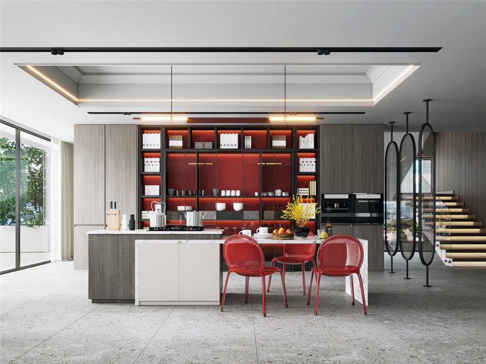 全屋定制廚房都有哪些家具？(圖1)