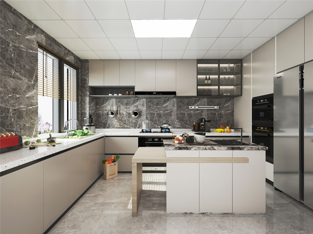 全屋定制廚房都有哪些家具？(圖2)