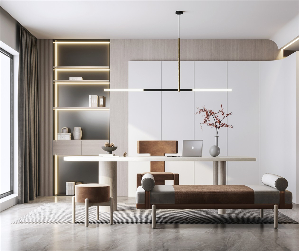 書房一般都裝修什么風(fēng)格的比較好？(圖2)