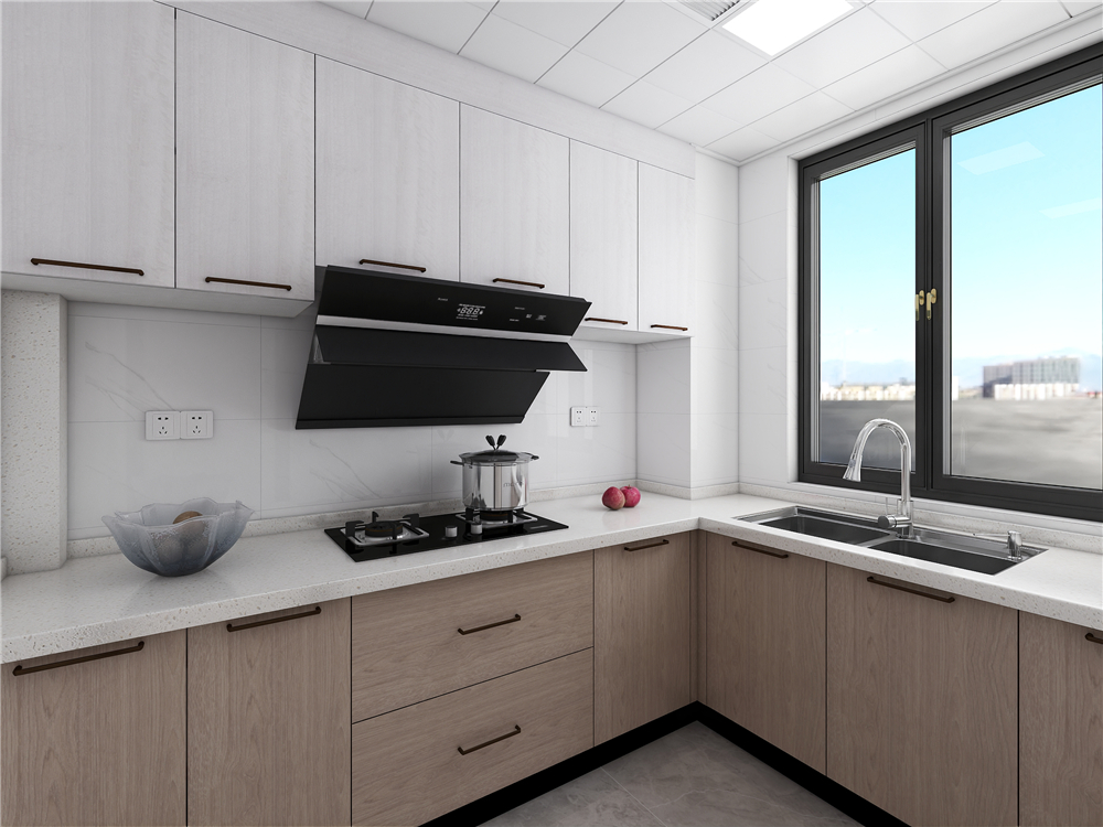 定制櫥柜是做白色好看還是木色的？(圖3)